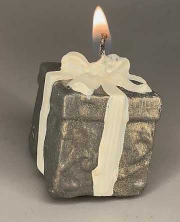 Gift Box Holiday Season Candle