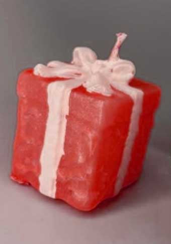 Gift Box Holiday Season Candle