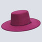 Andres Suede Hat Fuchsia